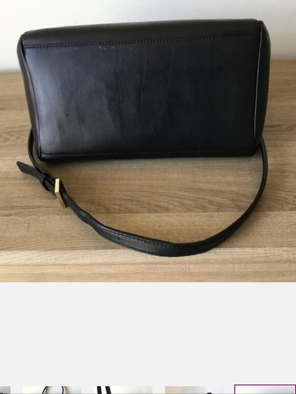 Kate Spade Black Camden Way  Top-Handle/Crossbody Satchel with Gold Hardware - Picture 6 of 8